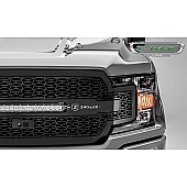 ZROADZ Grille Insert - Laser Cut Web Pattern Black Powder Coated Steel - Z315811