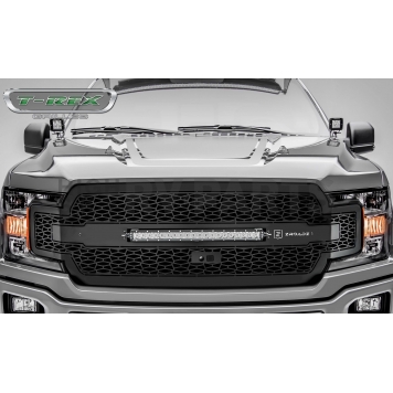 ZROADZ Grille Insert - Laser Cut Web Pattern Black Powder Coated Steel - Z315811-1