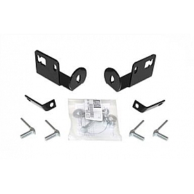 Go Rhino Bull Bar Mounting Kit Black Mild Steel - 55885