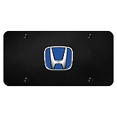 Automotive Gold License Plate - Honda Stainless Steel - HONBLCB