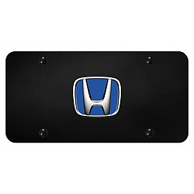 Automotive Gold License Plate - Honda Stainless Steel - HONBLCB