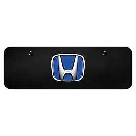 Automotive Gold License Plate - Honda Stainless Steel - HONBLCBM