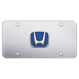 Automotive Gold License Plate - Honda Stainless Steel - HONBLCS