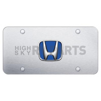 Automotive Gold License Plate - Honda Stainless Steel - HONBLCS