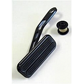 Lokar Performance Accelerator Pedal - Black Aluminum - XDBW6007