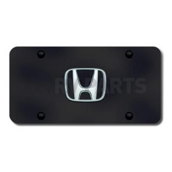 Automotive Gold License Plate - Honda Logo Stainless Steel - HONCB