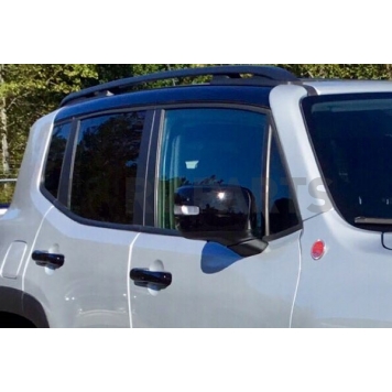 Coast To Coast Exterior Mirror Cover  Black ABS Plastic Set Of 2 - MC280BLK-1