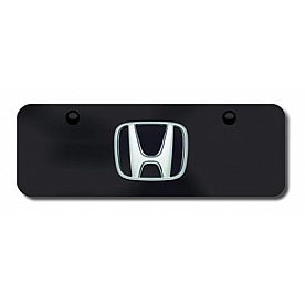 Automotive Gold License Plate - Honda Logo Stainless Steel - HONCBM