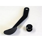 Lokar Performance Accelerator Pedal - Black Steel - XDBW6070