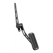 Lokar Performance Accelerator Pedal - Black Steel - XSG6007