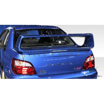 Extreme Dimensions Spoiler - Custom Primered Fiberglass Black - 100601