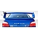Extreme Dimensions Spoiler - Custom Primered Fiberglass Black - 100601