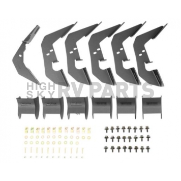 Westin Automotive Nerf Bar 6 Inch Black Powder Coated Aluminum - 2871015-3