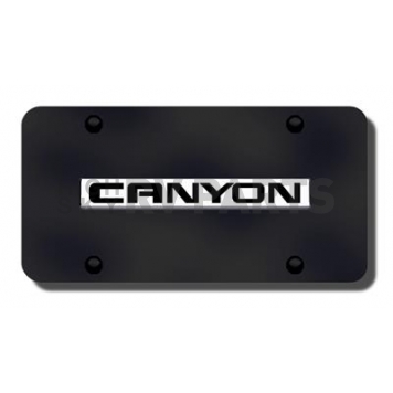 Automotive Gold License Plate - Canyon Stainless Steel - CANNCB