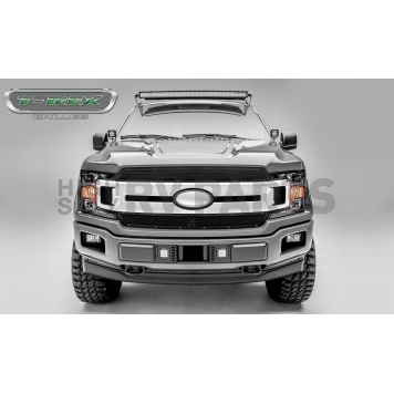 T-Rex Truck Products Grille Insert - Mesh Rectangular Black Powder Coated Steel - 6715691BR