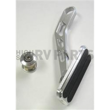 Lokar Performance Accelerator Pedal - Silver Aluminum - DBW6004