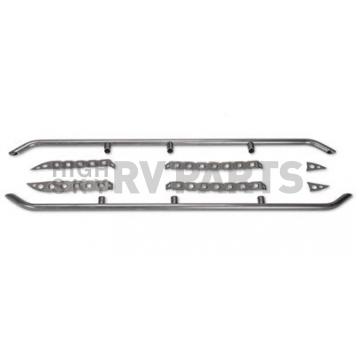 Warrior Products Nerf Bar 1-1/2 Inch Polished Steel - 54002