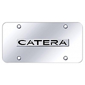 Automotive Gold License Plate - Catera Stainless Steel - CATNCC