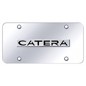 Automotive Gold License Plate - Catera Stainless Steel - CATNCC