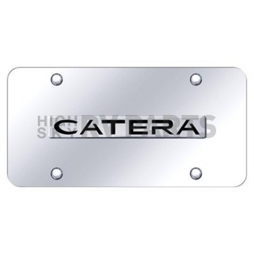 Automotive Gold License Plate - Catera Stainless Steel - CATNCC