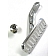 Lokar Performance Accelerator Pedal - Silver Aluminum - DBW6010