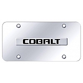 Automotive Gold License Plate - Cobalt Stainless Steel - CBTNCC