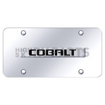 Automotive Gold License Plate - Cobalt Stainless Steel - CBTNCC
