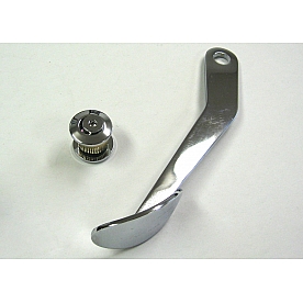 Lokar Performance Accelerator Pedal - Silver Steel - DBW6070