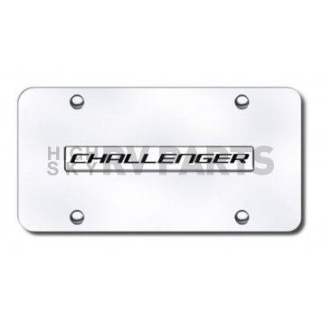 Automotive Gold License Plate - Challenger Stainless Steel - CHANCC