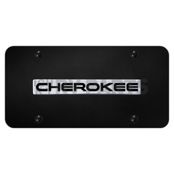 Automotive Gold License Plate - Cherokee Stainless Steel - CHENCB