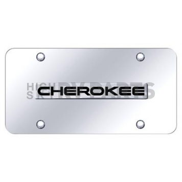 Automotive Gold License Plate - Cherokee Stainless Steel - CHENCC