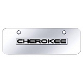 Automotive Gold License Plate - Cherokee Stainless Steel - CHENCCM