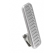 Lokar Performance Accelerator Pedal - Silver Aluminum - FMG6097
