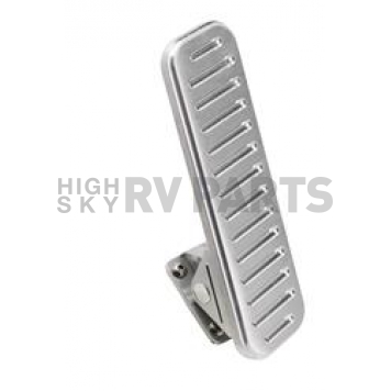 Lokar Performance Accelerator Pedal - Silver Aluminum - FMG6097