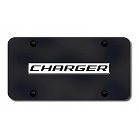 Automotive Gold License Plate - Charger Stainless Steel - CHGNCB