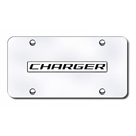 Automotive Gold License Plate - Charger Stainless Steel - CHGNCCM