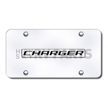 Automotive Gold License Plate - Charger Stainless Steel - CHGNCCM