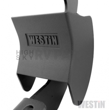Westin Public Safety Nerf Bar - Truck Wheel To Wheel Steel Oval 5 Inch - 21534765-6