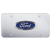 Automotive Gold License Plate - Ford Stainless Steel - FORCS