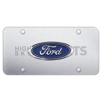 Automotive Gold License Plate - Ford Stainless Steel - FORCS