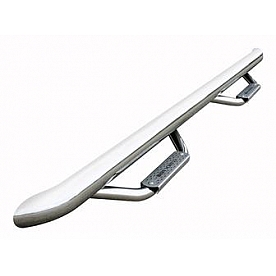 Iron Cross Nerf Bar Step Silver Polished Stainless Steel Round Tube - 7503