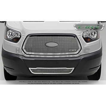 T-Rex Truck Products Grille Insert - Mesh Hexagonal Polished Stainless Steel - 54575-1