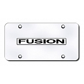 Automotive Gold License Plate - Fusion Stainless Steel - FUSNCC
