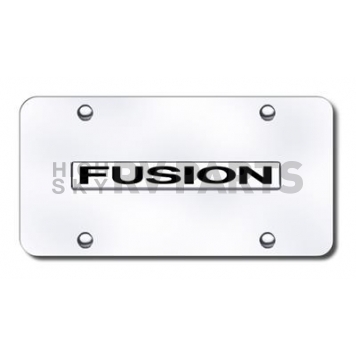 Automotive Gold License Plate - Fusion Stainless Steel - FUSNCC