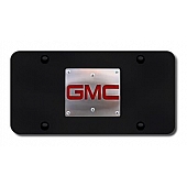 Automotive Gold License Plate - GMC Stainless Steel - GMC2SB