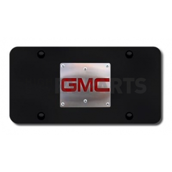 Automotive Gold License Plate - GMC Stainless Steel - GMC2SB
