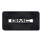 Automotive Gold License Plate - GMC Stainless Steel - GMCNCB