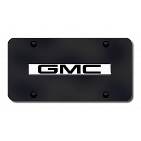 Automotive Gold License Plate - GMC Stainless Steel - GMCNCB