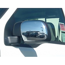TFP (International Trim) Exterior Mirror Cover Driver And Passenger Side Silver Set Of 2 - 510