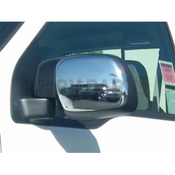 TFP (International Trim) Exterior Mirror Cover Driver And Passenger Side Silver Set Of 2 - 510